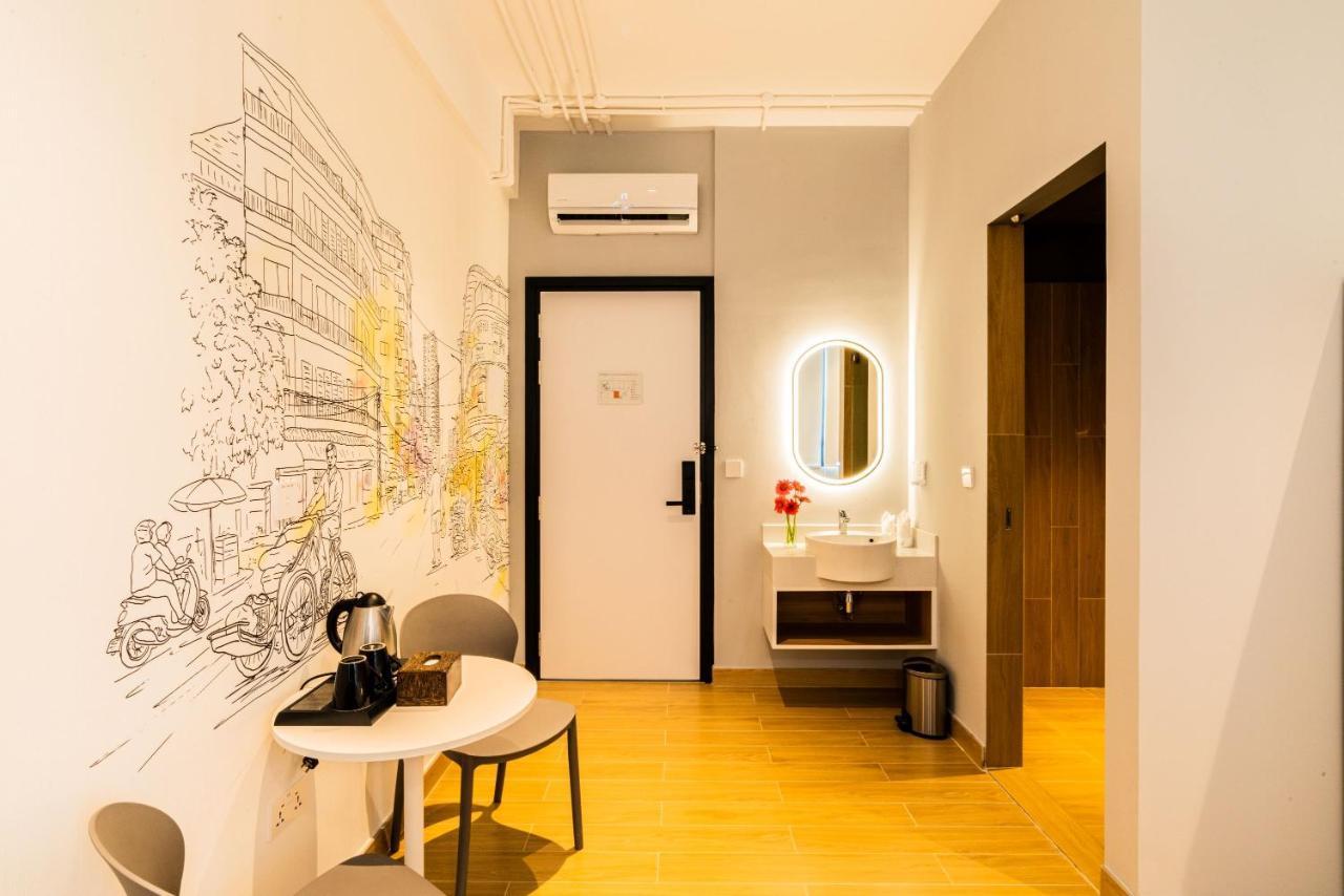 Emerald Hotel Residence Phnom Penh Exterior foto